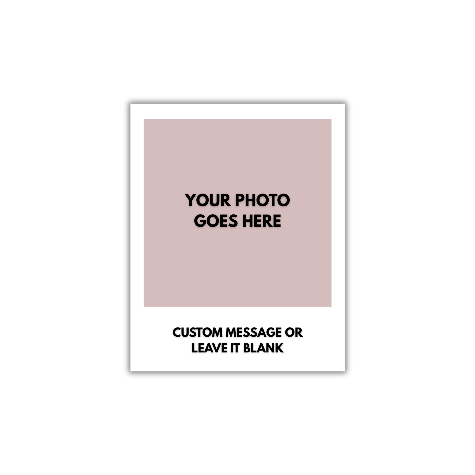 Father's Day Polaroid Keepsake