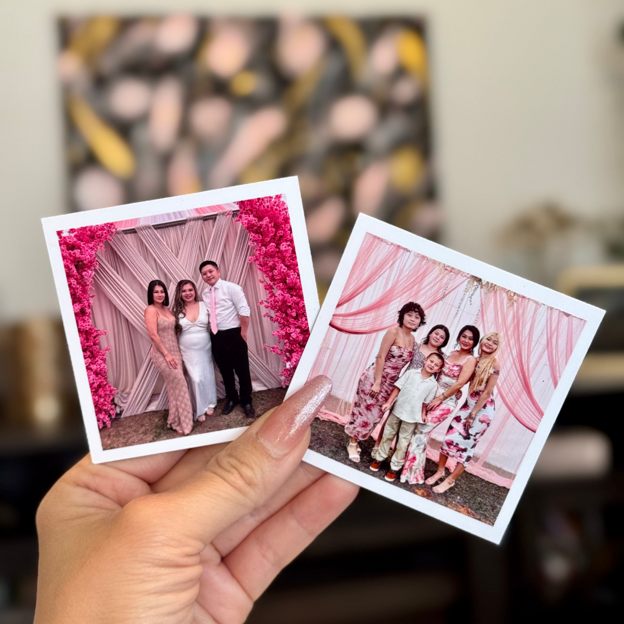 White Border Keepsake Magnets