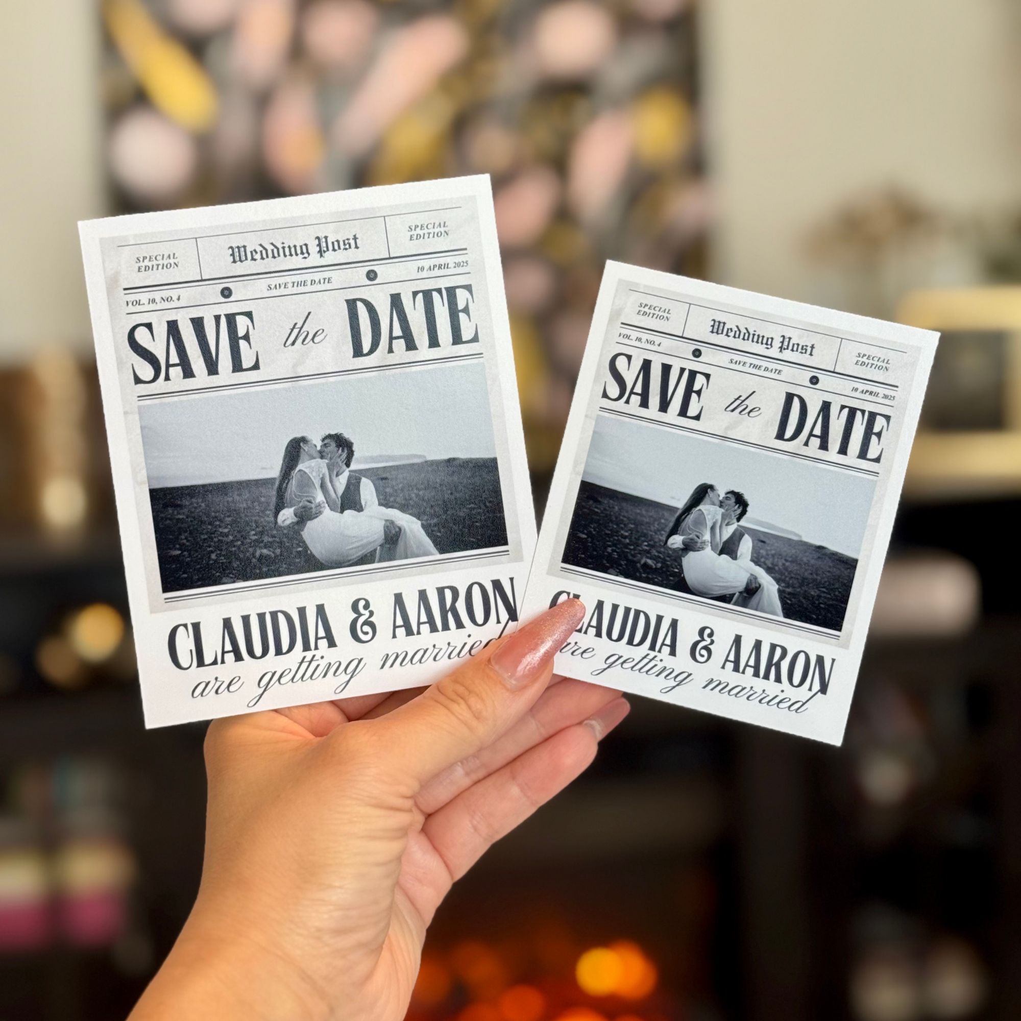 Save The Date Polaroid