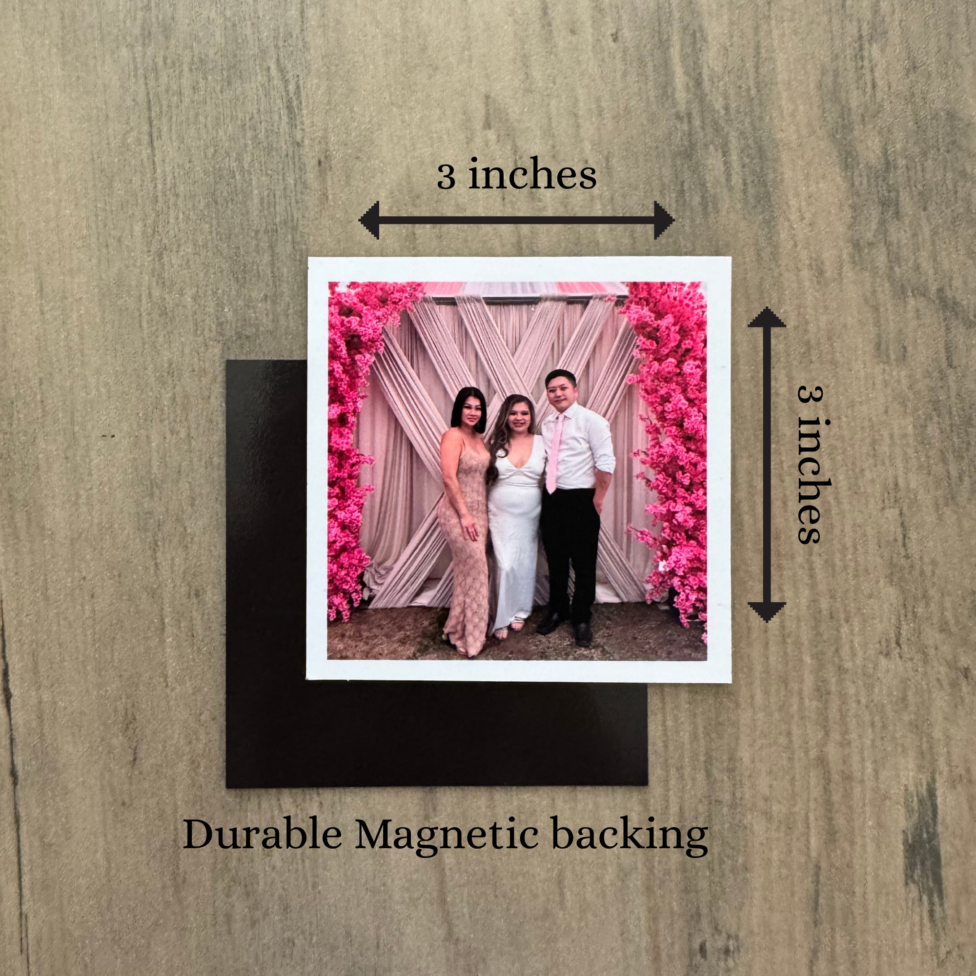 White Border Keepsake Magnets