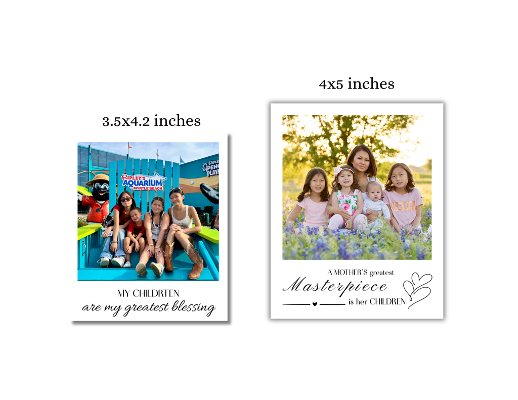 Mother's Day Polaroid Keepsake