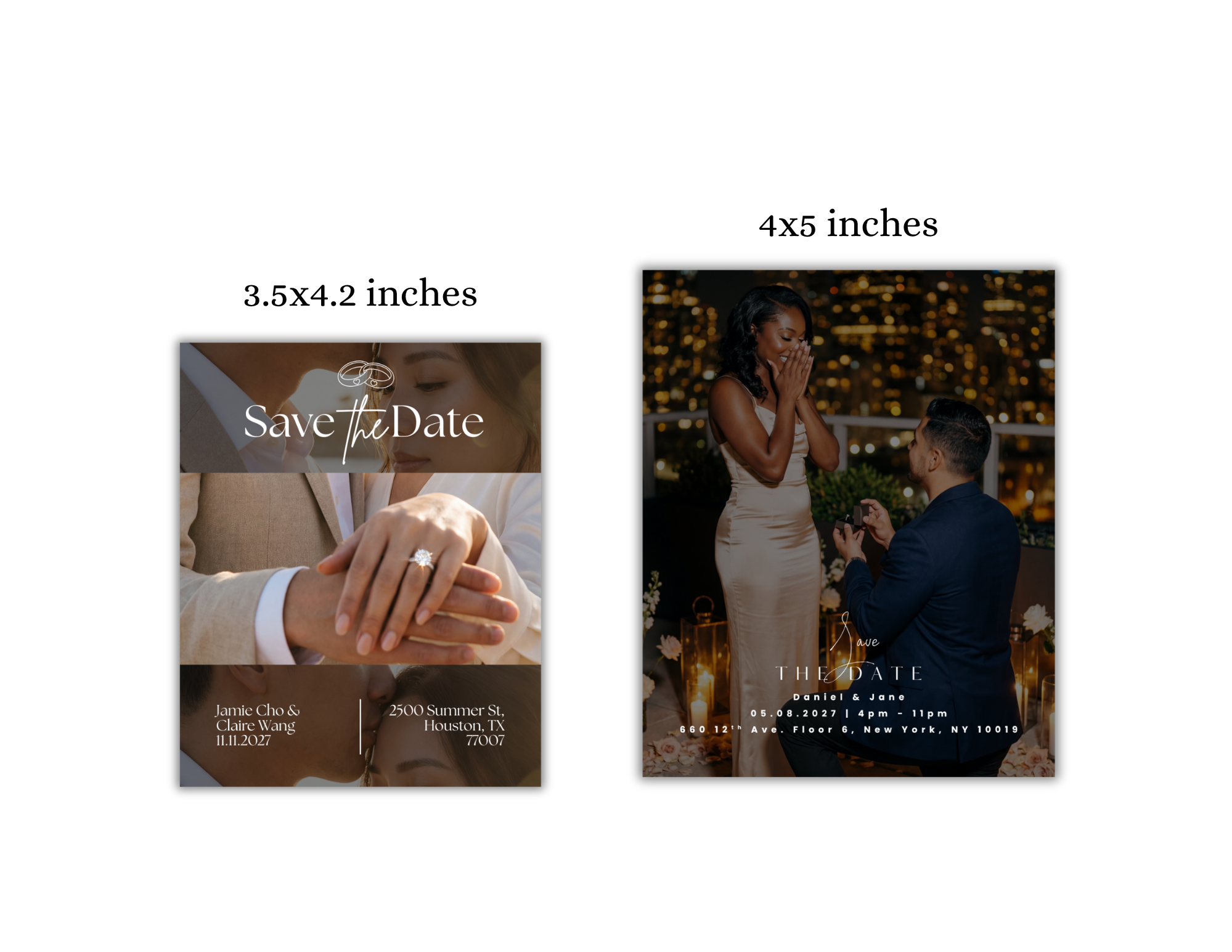 Save The Date Postcard